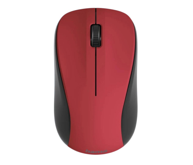 HAMA MW-300 V2 Bezprzewodowa Czerwona - 1193419 - zdjęcie